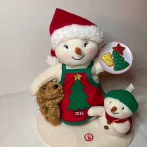Hallmark 2015 jingle pals snowman time for cookies